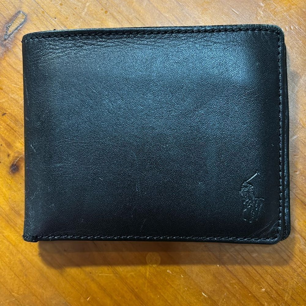 069-VINTAGE Ralph Lauren Small BIFOLD Wallet